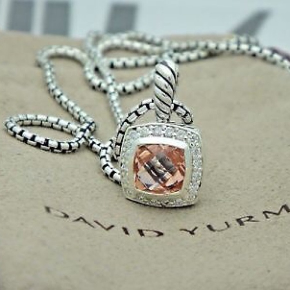 COPY - David Yurman Petite Morganite Albion Necklace